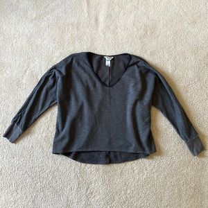 Hard Tail Forever V-neck Long Sleeve Sweatshirt